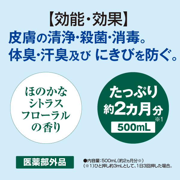 いいもの王国サイト / 薬用からだまるごとデオ・ソープ